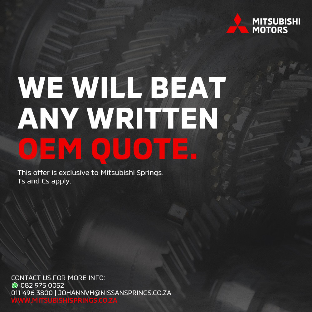 OEM written quote
