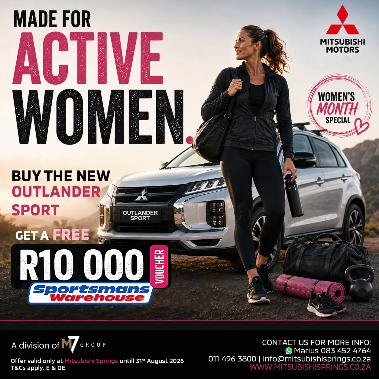 Outlander Sport - Women's Month
